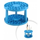 Держатель для кистей СТАММ, пластиковый, голубой (ПК-102) (4156163)