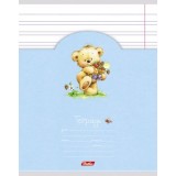 Тетрадь А5 12 л. узкая линия ХАТБЕР 