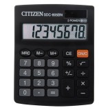 Калькулятор настольный CITIZEN SDC805 8-разрядный, 2 питания (SDC 805) (1/20) (012523)