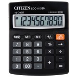 Калькулятор настольный CITIZEN SDC810B 10-разрядный., 2 питания (SDC810B) (1/20) (013236)