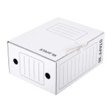 Папка STAFF А4 архивная с завязками, микрогофрокартон, 150мм., белая, до 1400 лист. (128875)