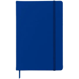Записная книжка deVENTE А6, 160с, крем.бум, клетка, тв.обложка, искус.кожа, синяя (2252411)