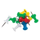 Кнопки силовые STAFF, гвоздики, цветные, 50 шт., в картонной коробке, (224770) Кнопки силовые STAFF, гвоздики, цветные, 50 шт., в картонной коробке, (224770)