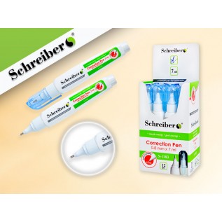 Корректор-ручка SCHREIBER, 7 мл (S 1183)