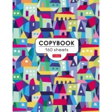 Тетрадь А5 160 л. клетка на 4-х кольцах ХАТБЕР 