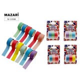 Лента клейкая декоративная MAZARI 1,5 см х 3 м, 3 шт. (M-1355B)