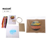 Набор для вышивания гладью MAZARI, 15 х 15 см, ОПП-упаковк (M-11834)