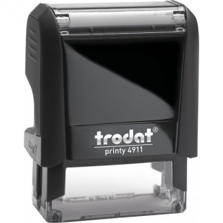 Оснастка для штампа TRODAT пластмассовая (38х14мм) (4911) (275132)(125417)(4911P2F)