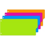 Разделитель ATTACHE SELECTION, 12 листов, 4 цвета , цветной пластик (328392)