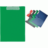 Клипборд-папка (планшет) А4 deVENTE, картон+ПВХ, с зажимом, зеленый (3034705)