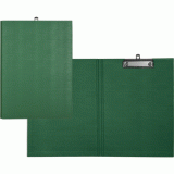 Клипборд-папка (планшет) А4 deVENTE, картон+ПВХ, с зажимом, зеленый (3034705)