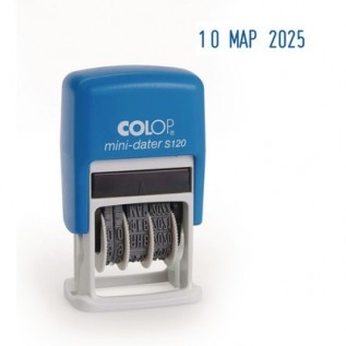Датер мини COLOP S120, автоматический, 3,8мм месяц, букв. (1/50) (аналог 4810) (2138)