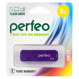 Флеш-драйв USB PERFEO C05, 8Gb, purple