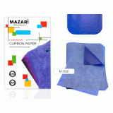 Бумага копировальная MAZARI A4, 100 листов, синяя (M-5691 син)