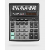 Калькулятор настольный SKAINER SK-714II, 14 разрядный., пластик, 158 x 203.5 x 33 мм, черный (SK-714