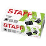 Зажимы для бумаг STAFF, 32 мм, черные (ЦЕНА ЗА 12 ШТ) (12/12/360) (224608)