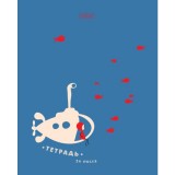 Тетрадь А5 24л. клетка, ХАТБЕР 
