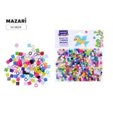 Бусины MAZARI, для термомозаики, двухцветные, 5мм, 1000 шт, 20 цветов микс (M-9829*)