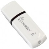 Флеш-драйв USB SMART BUY PAEAN, 16Gb, white (SB16GBPN-W)