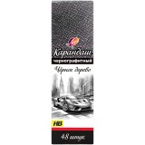 Карандаш чернографитный ЛУЧ HB, трехгранный, черное дерево (35С 2363-08)