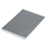 Блокнот А5 BRAUBERG, 146х205 мм, 60 л., гребень, серебро (111273)