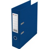 Регистратор LAMARK900, PVC 75мм, 2-х стор.покр.металл.оконт.карман.синий/синий (AF0900-2BL)(1/30) 