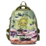Рюкзак Hatber ERGONOMIC -ТАНКИ- EVA, 37X29X17 СМ, светоотраж., 2 отд., 2 кармана (NRk_30048)        
