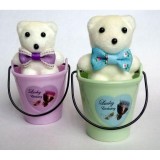 Игрушка МИШКА В ВЕДЕРКЕ (Ц002)