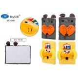 Блокнот детский BASIR 80л.21х15см 