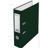 Регистратор LAMARK600 80мм, PP, метал.окантовка/карман, собранный, зеленый (128/73307)(AF0600-GN1)