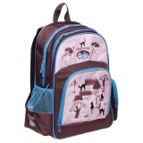 Рюкзак Hatber SOFT -Charming cats-41Х29Х14 СМ полиэстер светоотраж. 2 отделения 3 кармана (NRk_16058