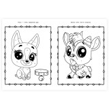 Наклей и раскрась УМКА Наклей и раскрась УМКА