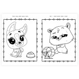 Наклей и раскрась УМКА Наклей и раскрась УМКА