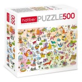 Пазлы ХАТБЕР А2 500 элементов 