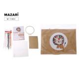 Набор для вышивания гладью MAZARI, 15 х 15 см, ОПП-упаковк (M-11833)