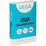 Сода кальцинированная VEGA, 600г, картонная коробка (359620)