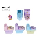 Точилка пластик с ластиком MAZARI 