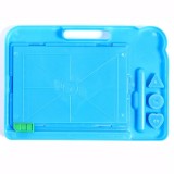 Доска магнитная, цветная крошка, 3 штампика в комплекте, цвета микс (466333) Доска магнитная, цветная крошка, 3 штампика в комплекте, цвета микс (466333)