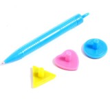 Доска магнитная, цветная крошка, 3 штампика в комплекте, цвета микс (466333) Доска магнитная, цветная крошка, 3 штампика в комплекте, цвета микс (466333)