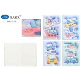 Блокнот детский BASIR 80л.20х14см 