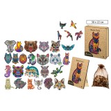 Пазлы деревянные А4 BASIR 