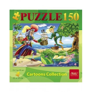 Пазлы ХАТБЕР А4 150 элементов 