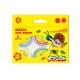 Масса для лепки КАЛЯКА-МАЛЯКА, 6цв., 14г, 3+ (12/48) (МЛКМ06-м) (115412)