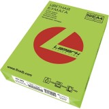 Бумага цветная LAMARK, А4, 500л., 75г/м, зеленый неон (FP-05) (014_0000039)
