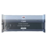 Пластилин скульптурный ГАММА, серый, твердый, 1000 г (2.80.Е100.003.2)