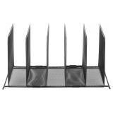 Лоток-сортер вертикальный СТАММ, металл, 5 секций, черный (355979) Лоток-сортер вертикальный СТАММ, металл, 5 секций, черный (355979)