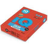 Бумага цветная IQ COLOR A4 250л/пач 160 г/м2, CO44-кораллово-красный (896132)