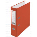 Регистратор LAMARK600 80мм, PP, метал.окантовка/карман, собранный, оранжевый (128/73305)(AF0600-OR1)