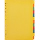 Разделитель А4 ATTACHE, 1-12 листов, цветной картон (1/40) (327174)