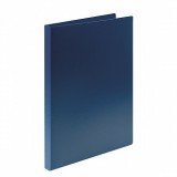 Папка с прижимом А4 LITE, 500мкм, пластиковая, 1 зажим, синяя (6) (NP1050BE) (109143)